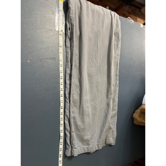 Rewash Womens Linen Blend Pants sz 9/29 Wide-Leg Grey Pants Beachy - Picture 8 of 12